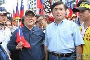 反污名、要尊严 93台湾军人节大游行18